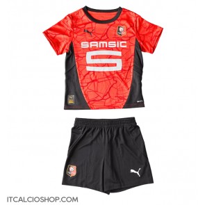 Stade Rennais Prima Maglia Bambino 2024-25 Manica Corta (+ Pantaloni corti)